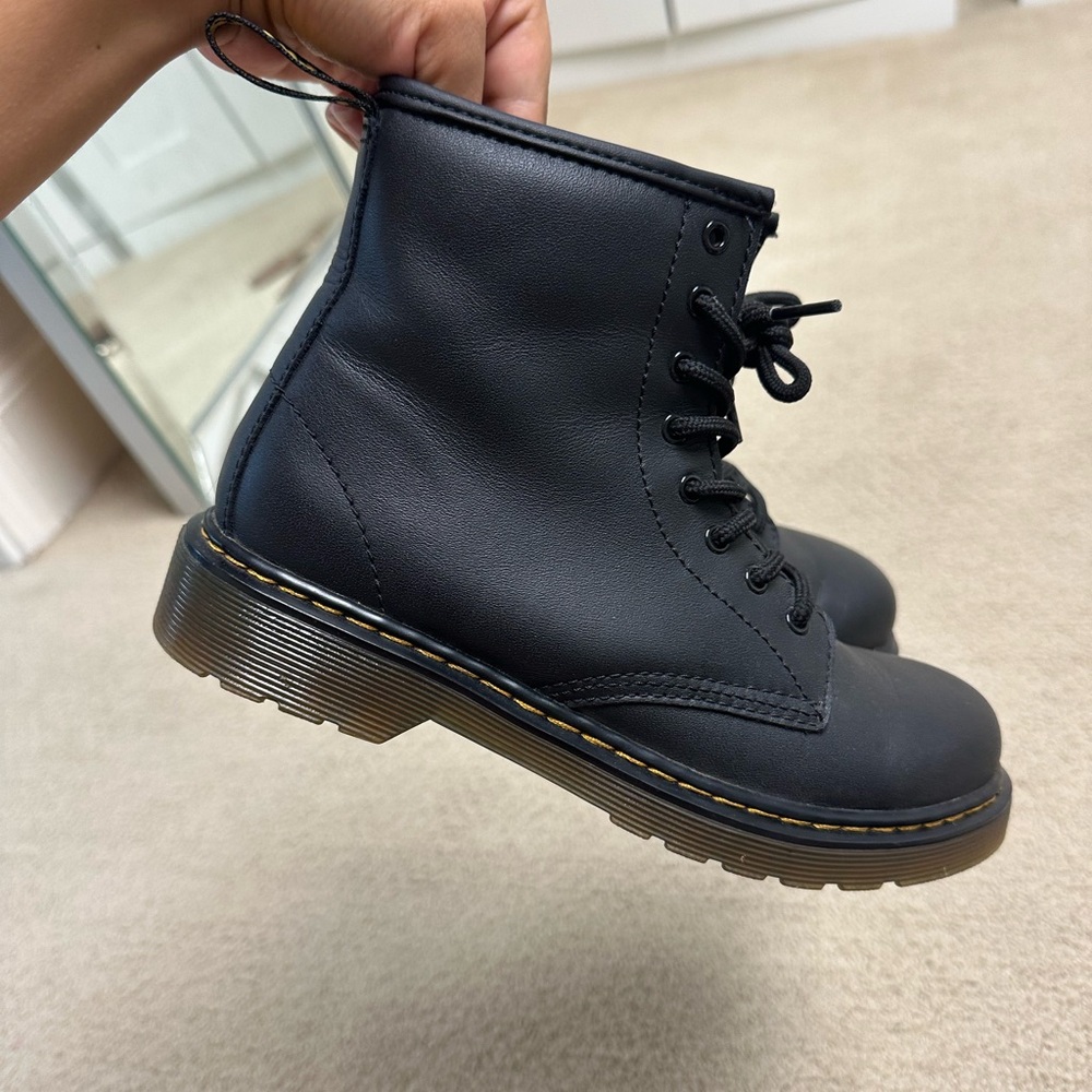 Black 1460 Dr. Martens Boots 4Y
